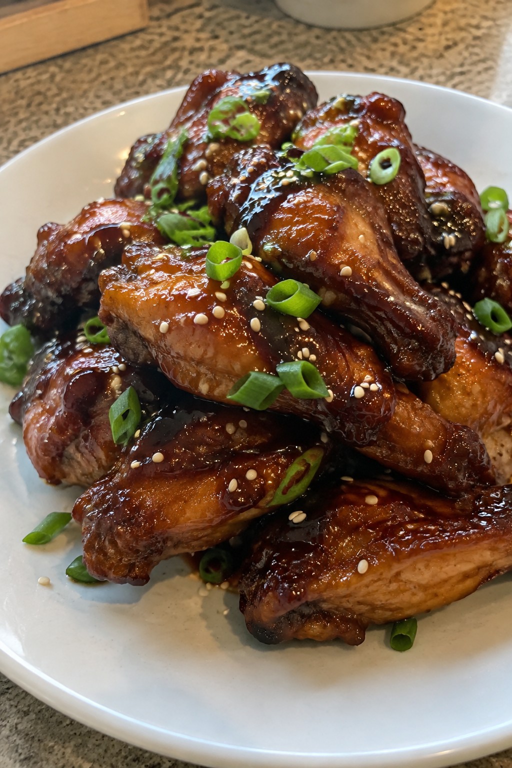 Bat Wing Teriyaki Chicken Wings