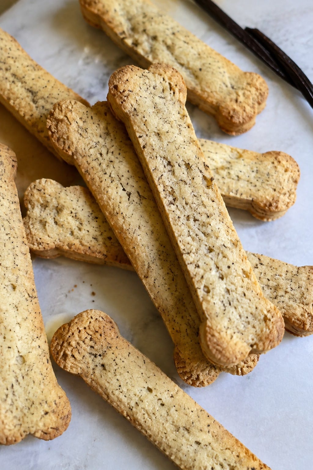 Skeleton Bone Vanilla Bean Biscotti