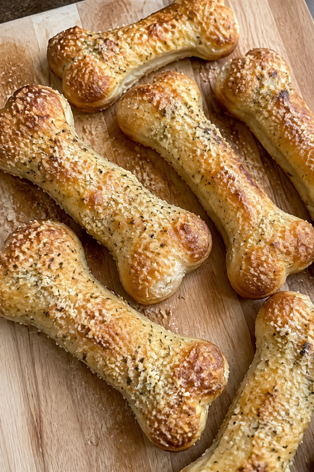 Skeleton Bone Parmesan Breadsticks