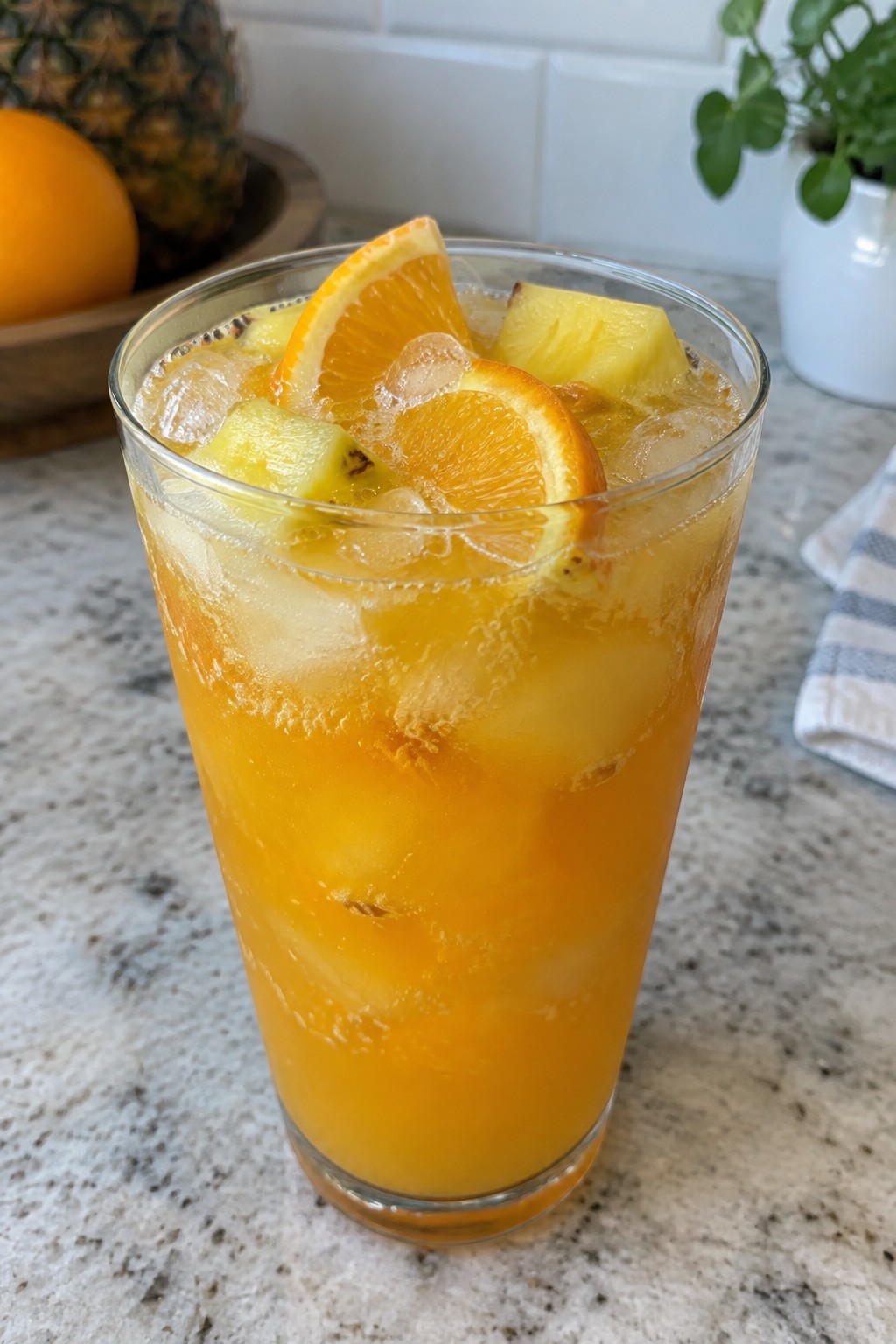 Mango Monster Mash Tropical Punch with Pineapple and Orange