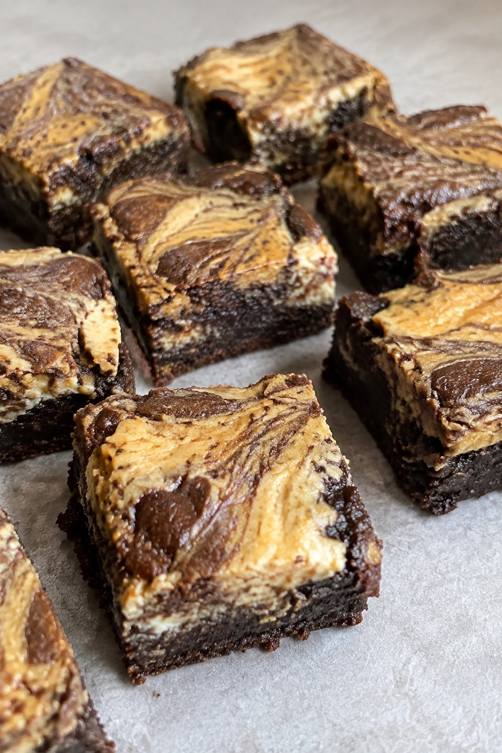 Pumpkin Cheesecake Swirl Brownies