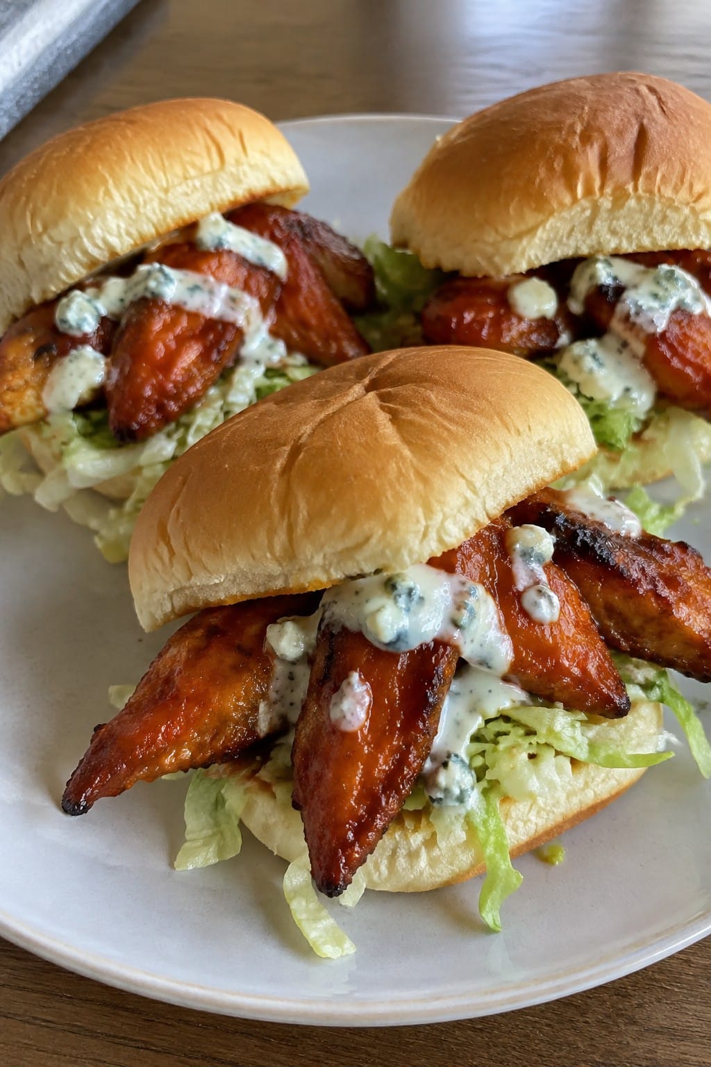 Bat Wing Chicken Sliders