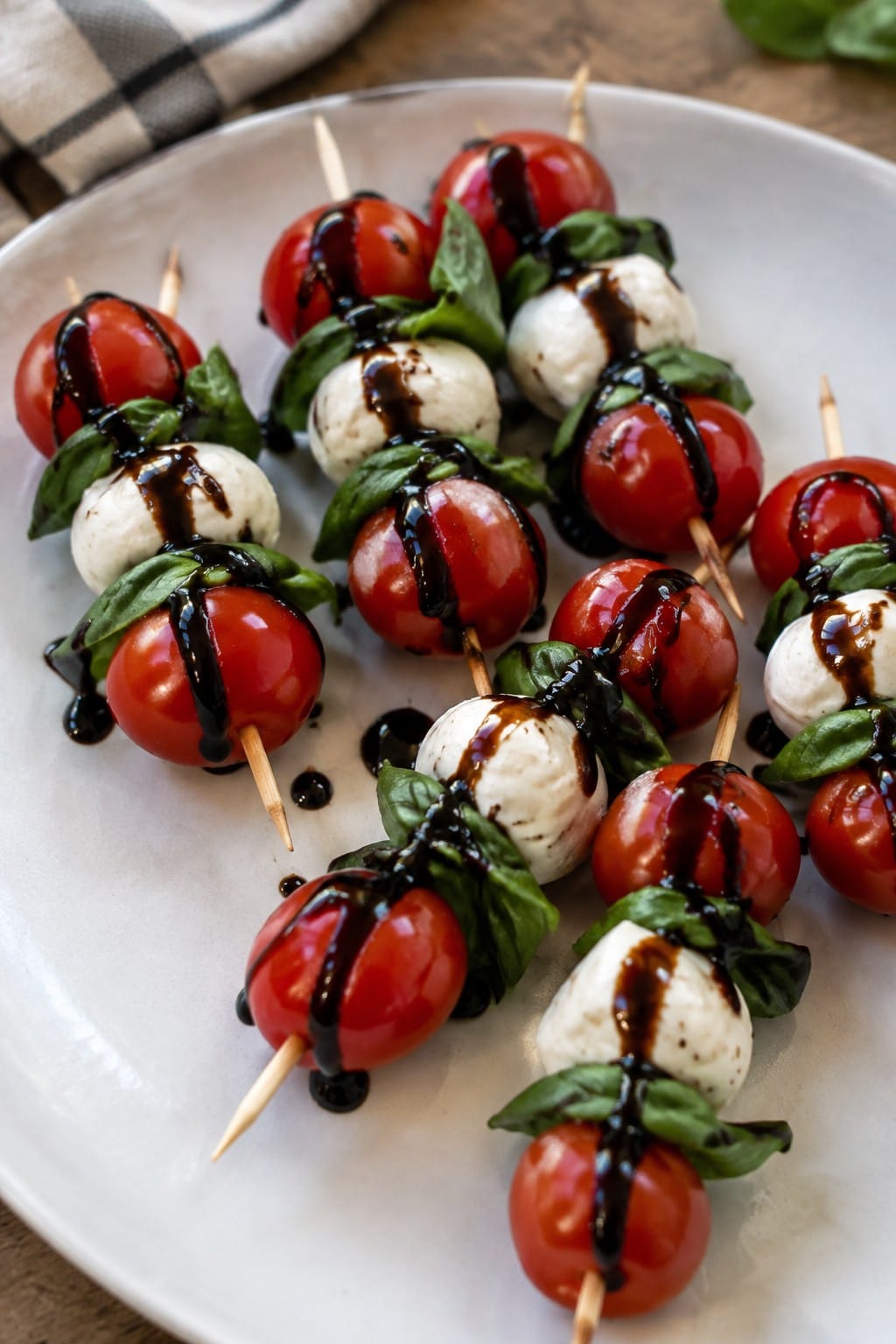 Bloody Vampire Caprese Skewers