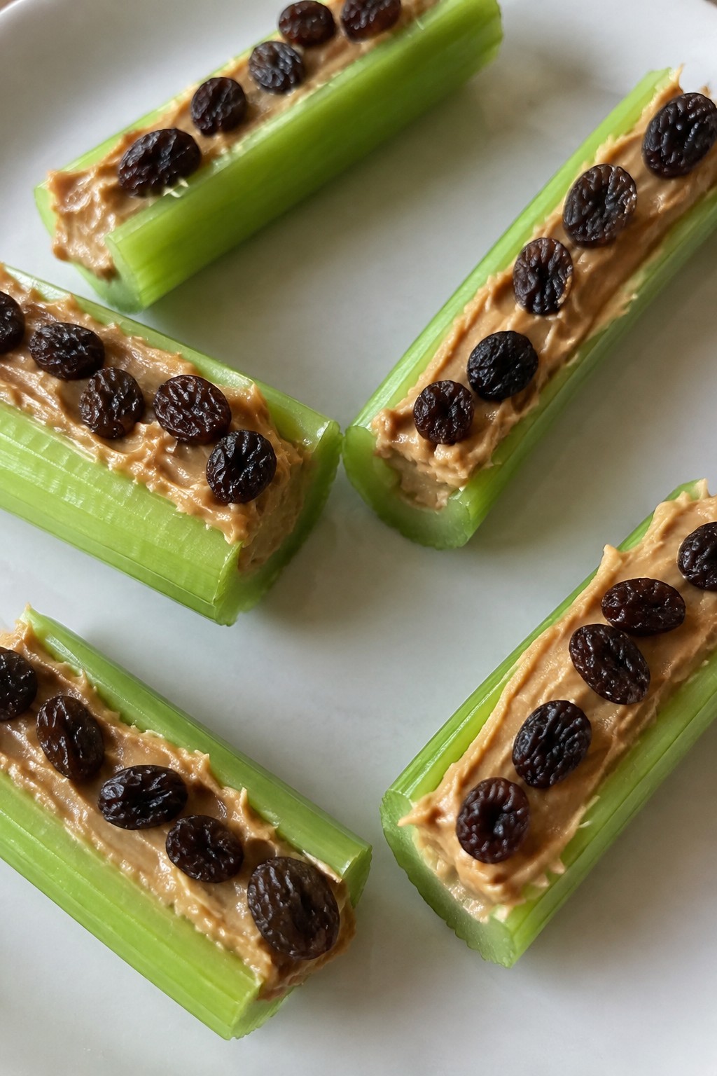 Creepy Crawly Ants on Celery Logs