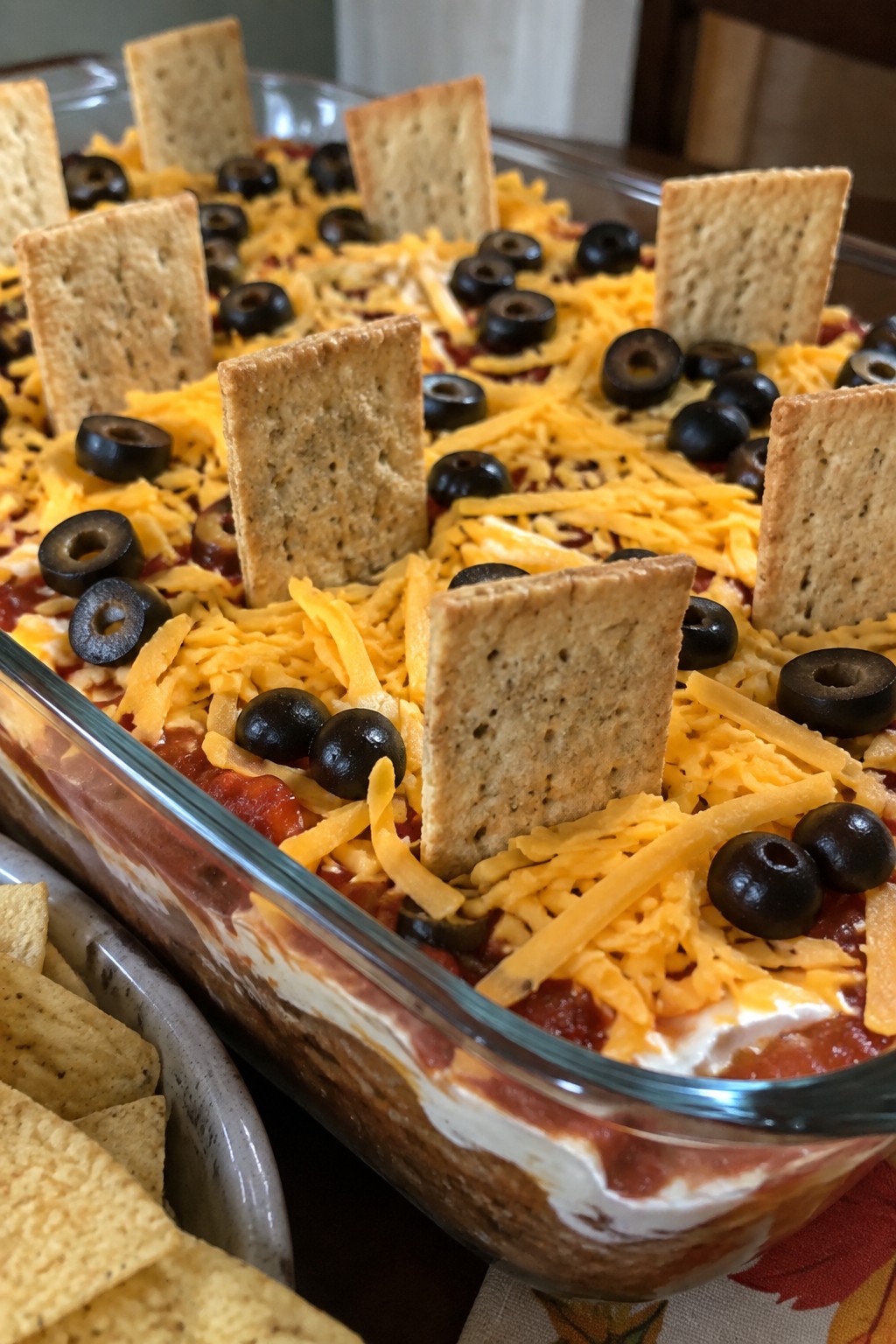 Graveyard Layered Taco Dip