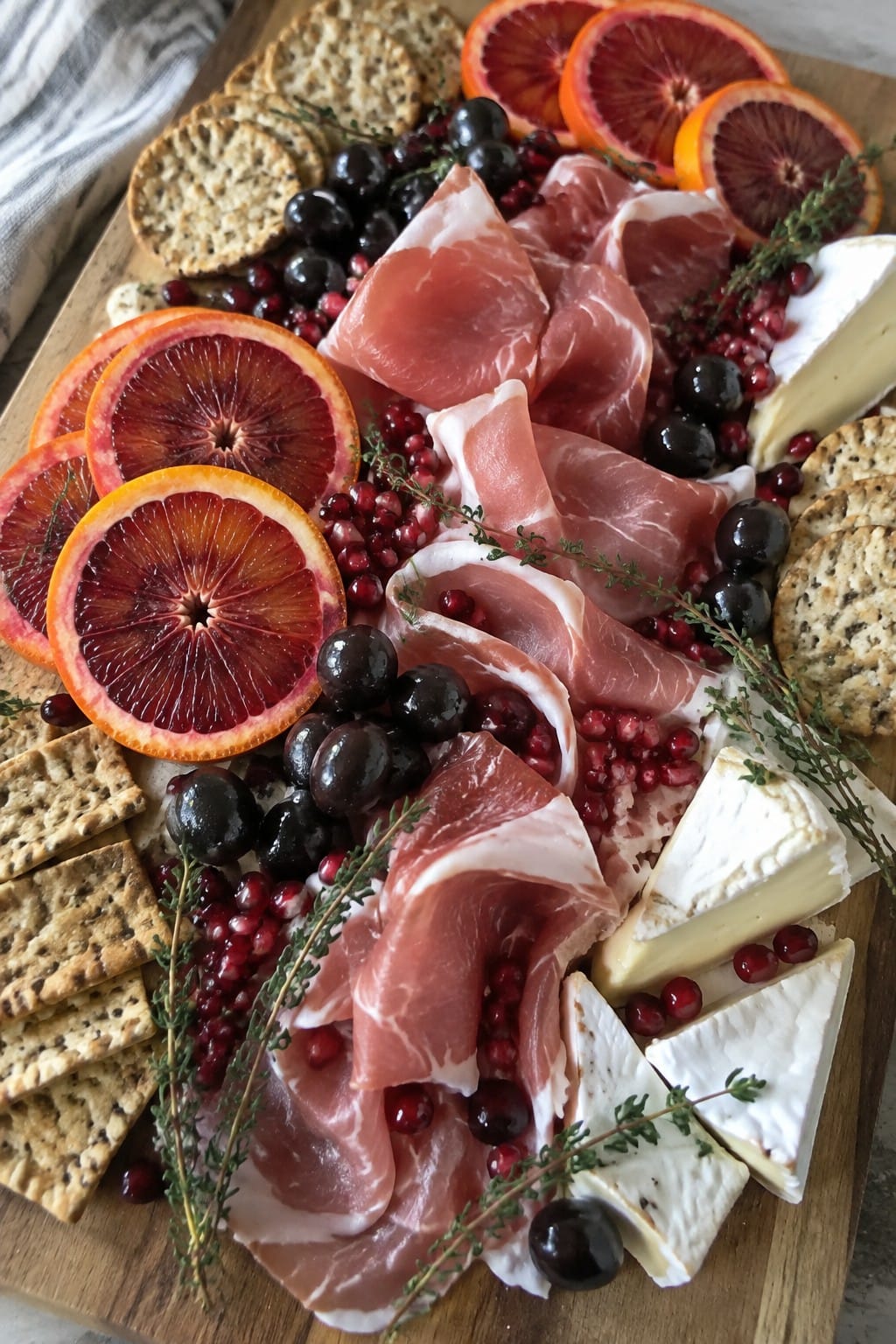 Blood Orange Prosciutto Platter