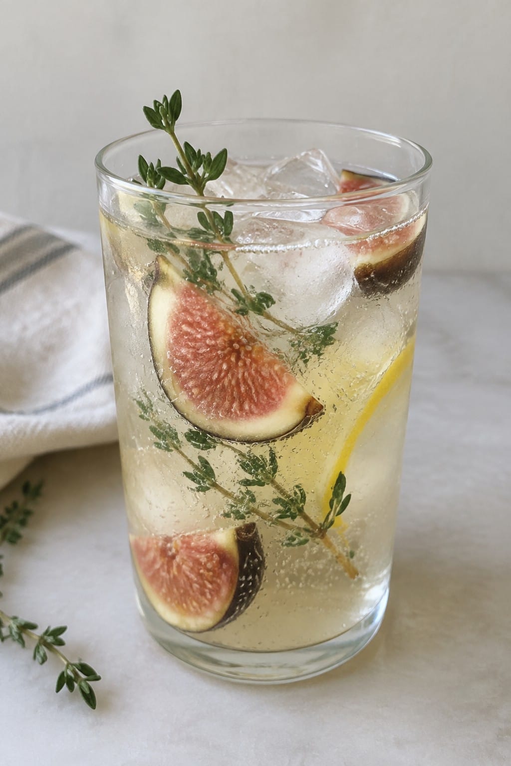 Fig and Thyme Vodka Cooler