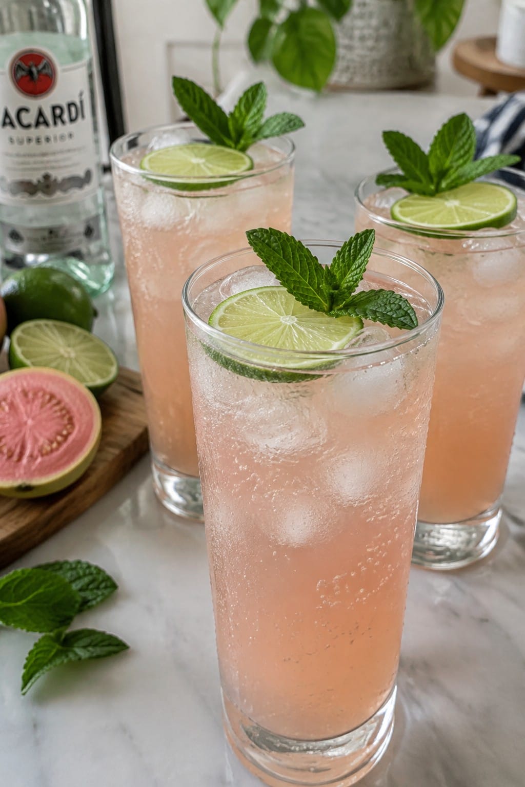 Spectral Guava Rum Highball