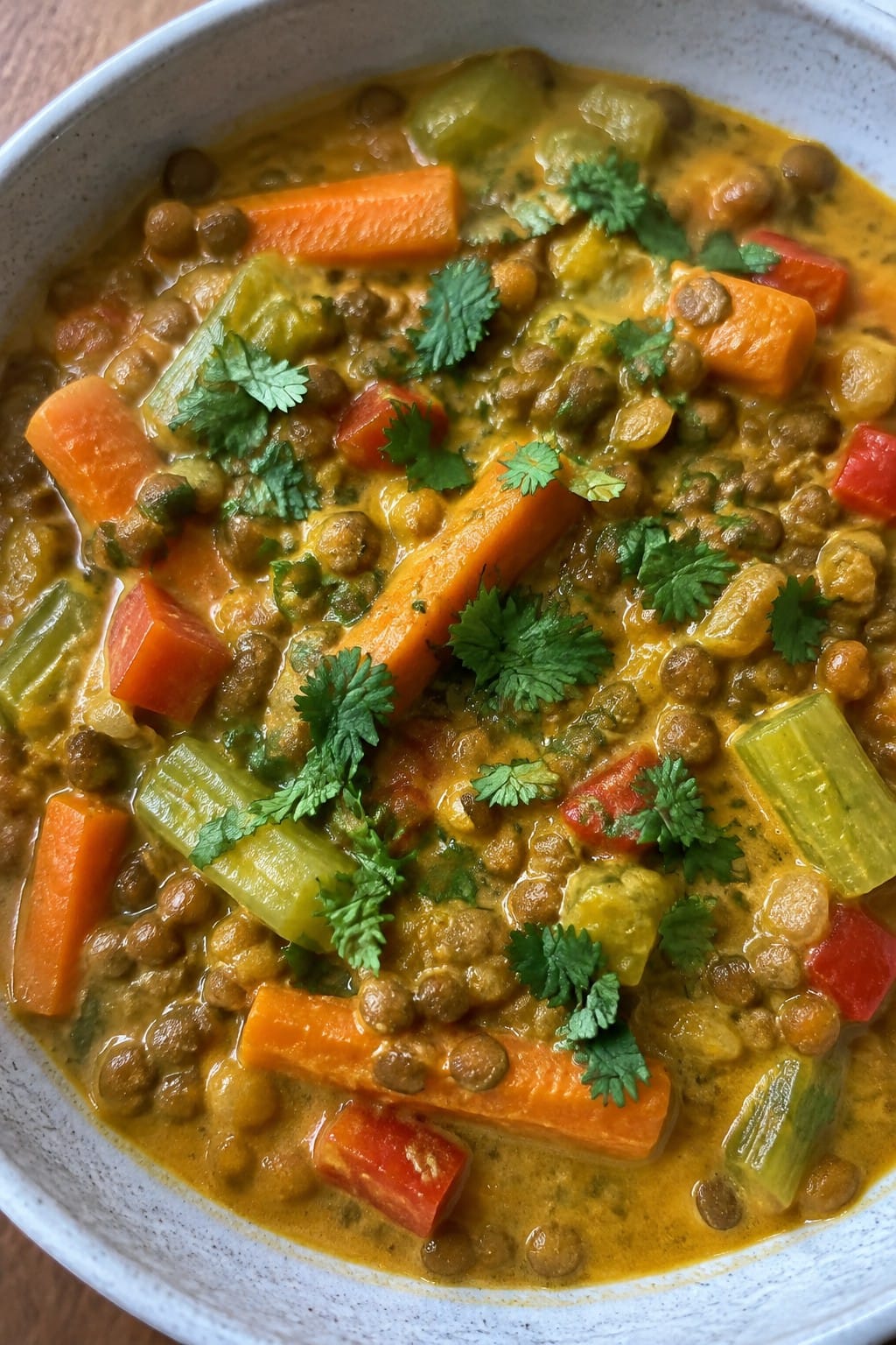 Skeleton Bone Lentil Vegetable Curry