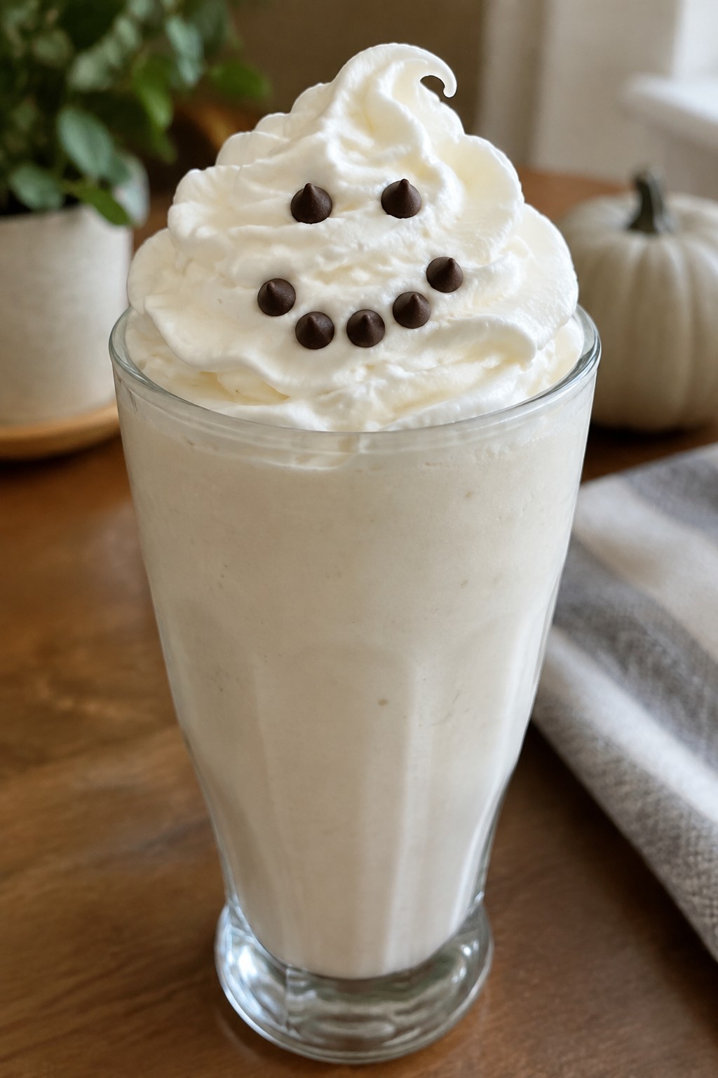 Ghostly Vanilla Milkshake