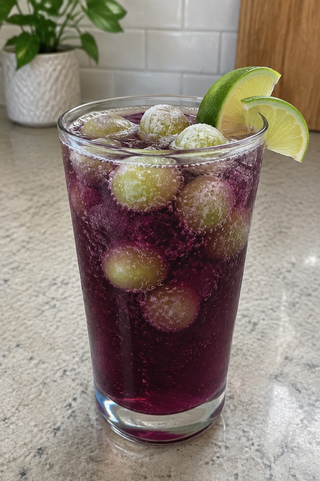 Ghoulish Grape Sparkler
