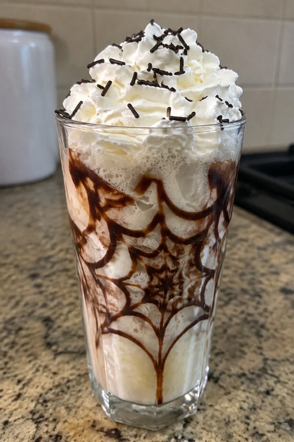 Spiderweb Layered Cream Soda