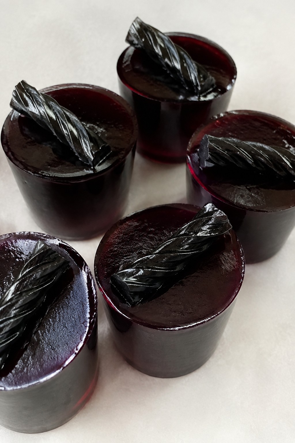 Black Licorice Vodka Jello Shots