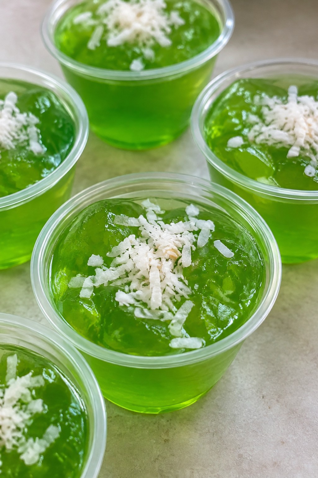 Monster Mash Pineapple Coconut Rum Jello Shots