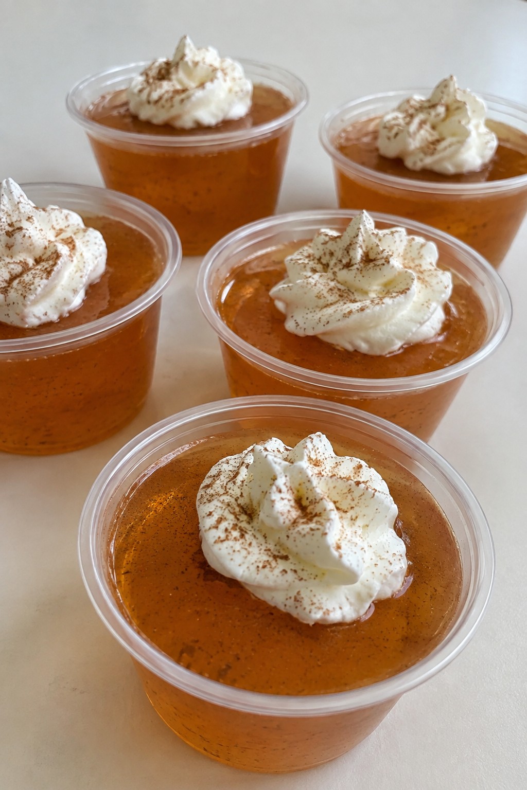 Pumpkin Spice Whiskey Jello Shots