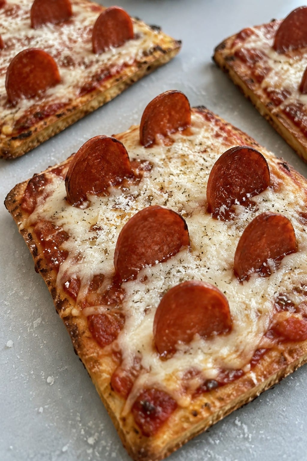 Graveyard Pepperoni Tombstone Pizzas