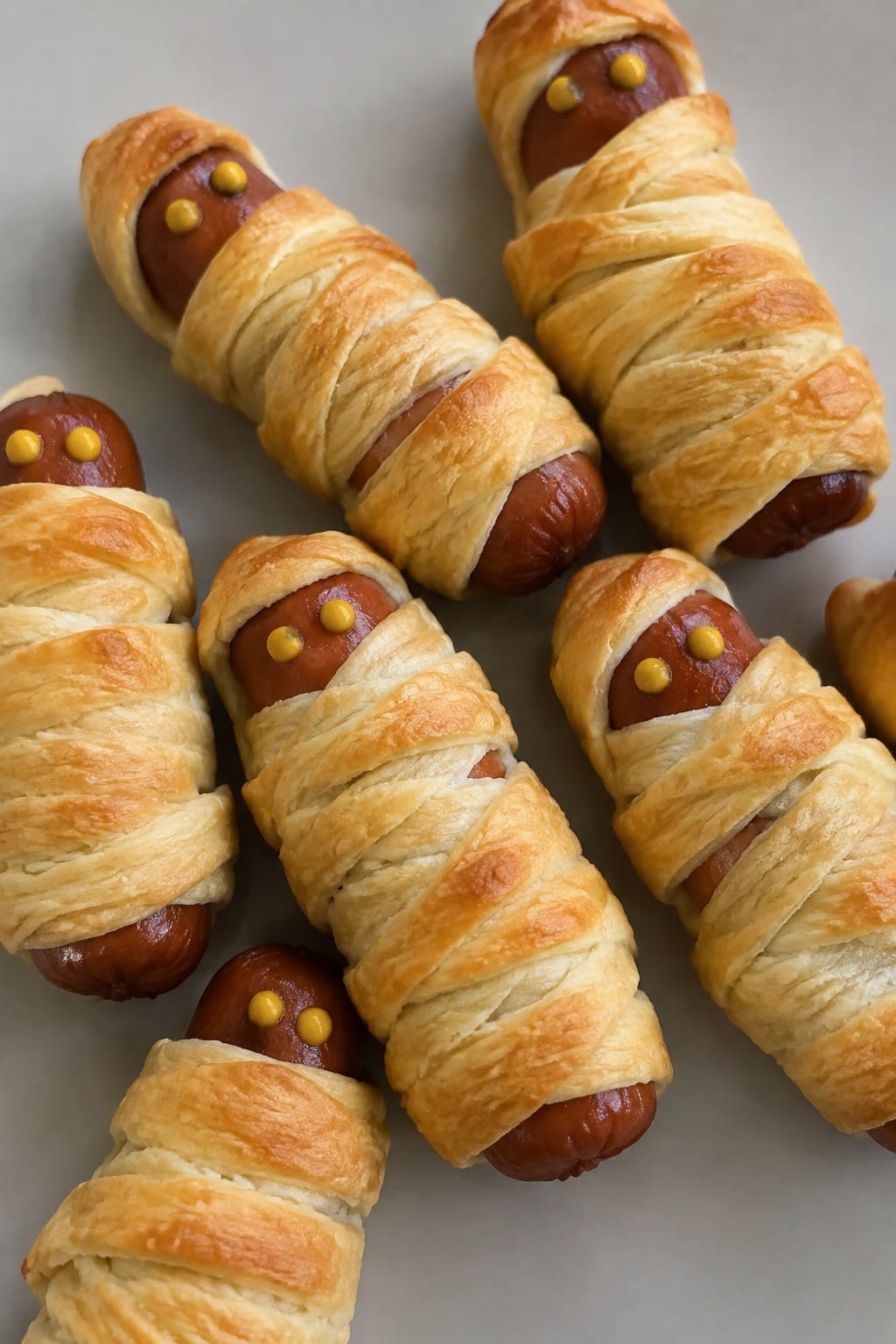 Mummy-Wrapped Pigs in a Blanket