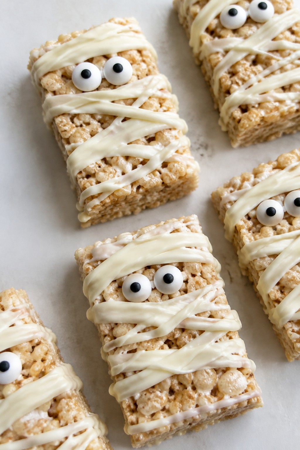 Mummy Rice Krispie Treats
