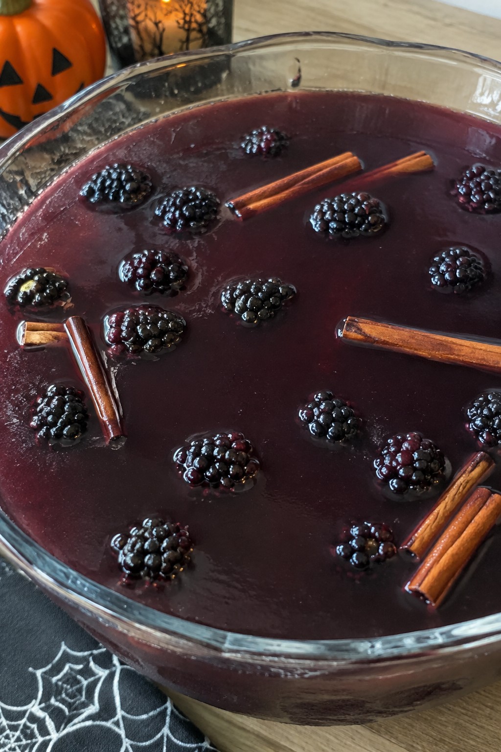 Blackberry Spiced Cauldron Punch