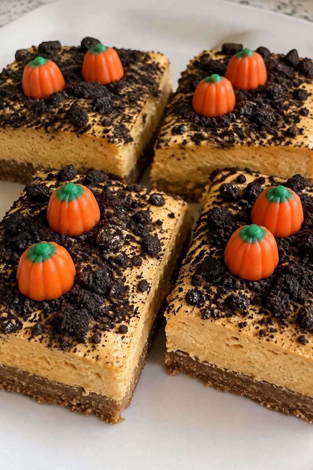 Pumpkin Patch Cheesecake Bars