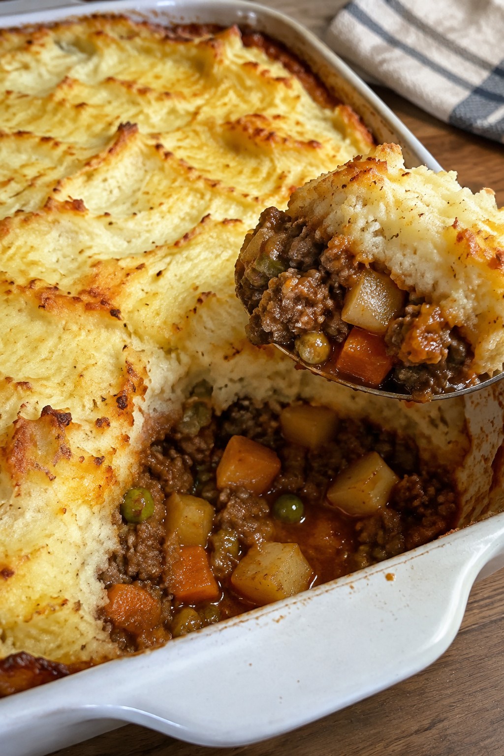 Beef and Root Vegetable Cottage Pie