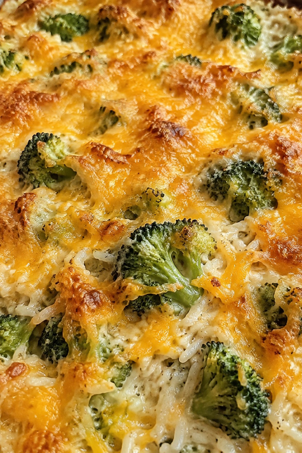 Broccoli Cheddar Rice Casserole