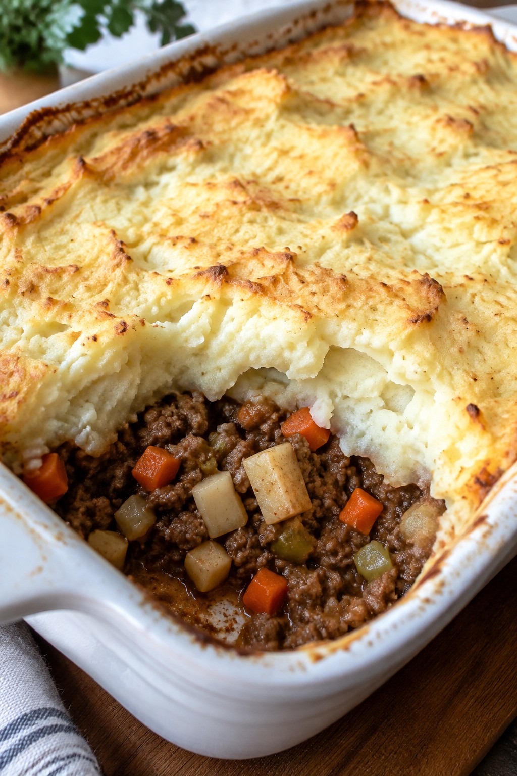 Beef and Root Vegetable Cottage Pie